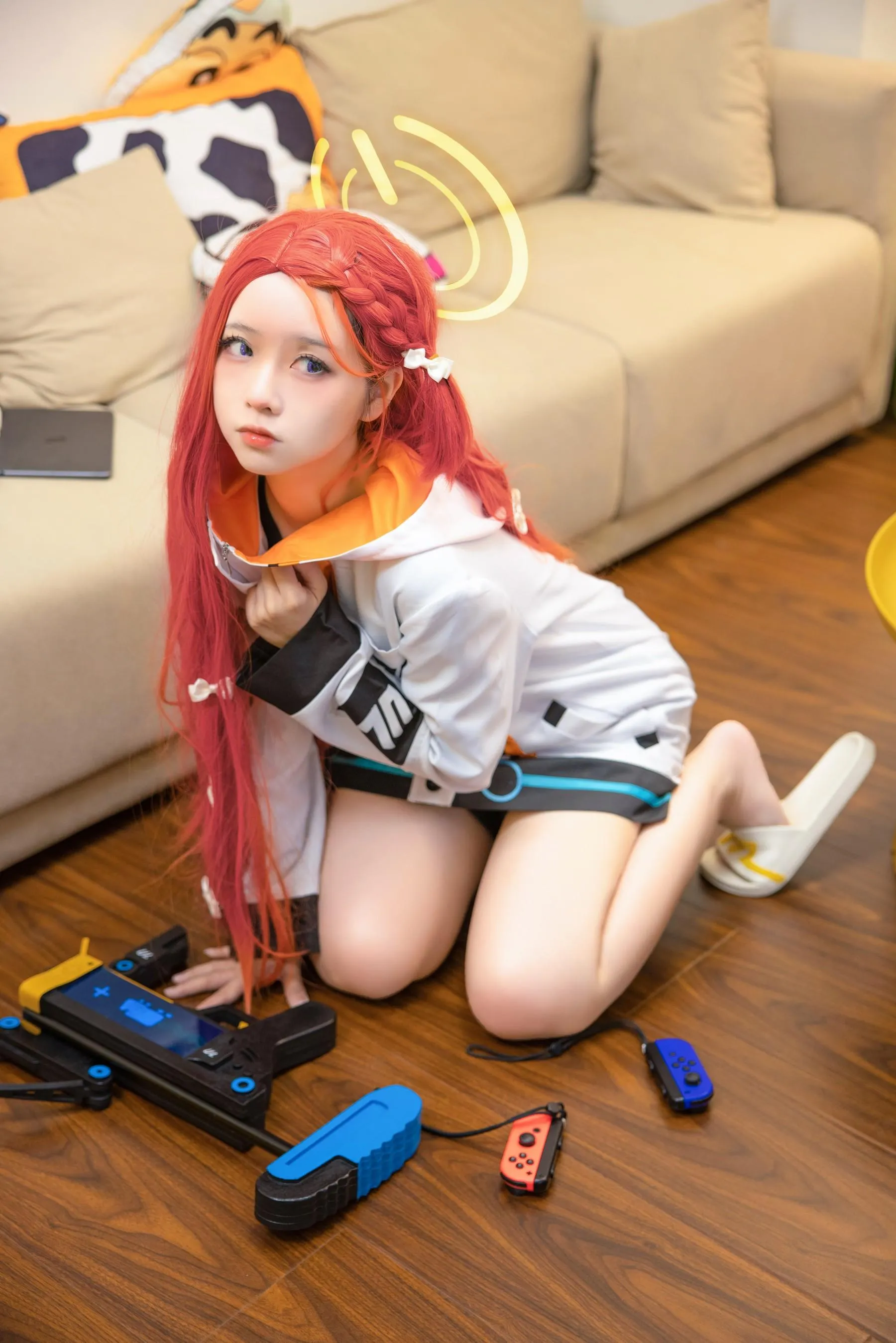 G44不会受伤 – NO.79 碧蓝档案 花岡柚子 [26P]插图5